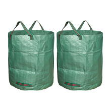 Good quality foldable 60L 106L 400L garden leaf waste bag heavy duty garden lawn leaf bags with handles